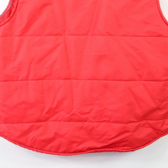 Vintage 90s Full Zip Outdoor Puffer Vest Jacket - Picture 6 of 8